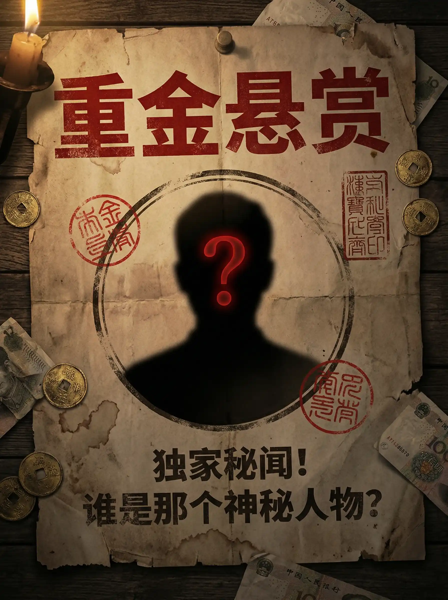 头号玩家娱乐 - 重金悬赏线索征集令